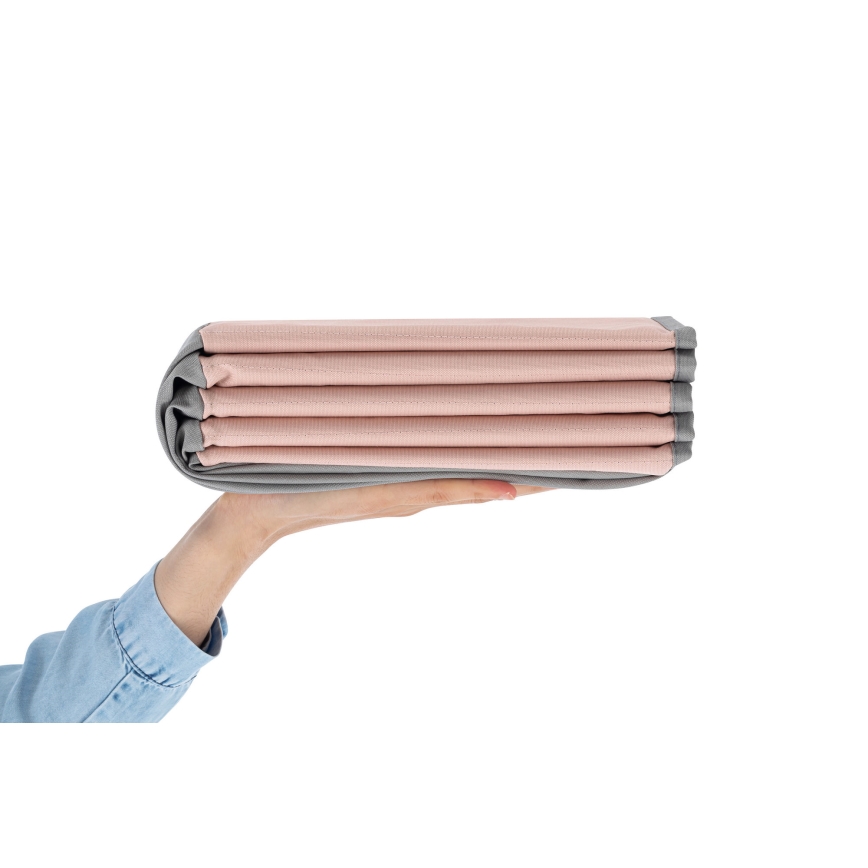 Bumbiņu baiseins bērniem d. 80 cm rozā/pelēka