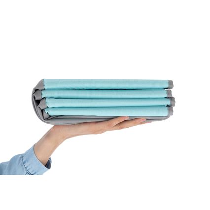 Bumbiņu baiseins bērniem d. 80 cm zila/pelēka