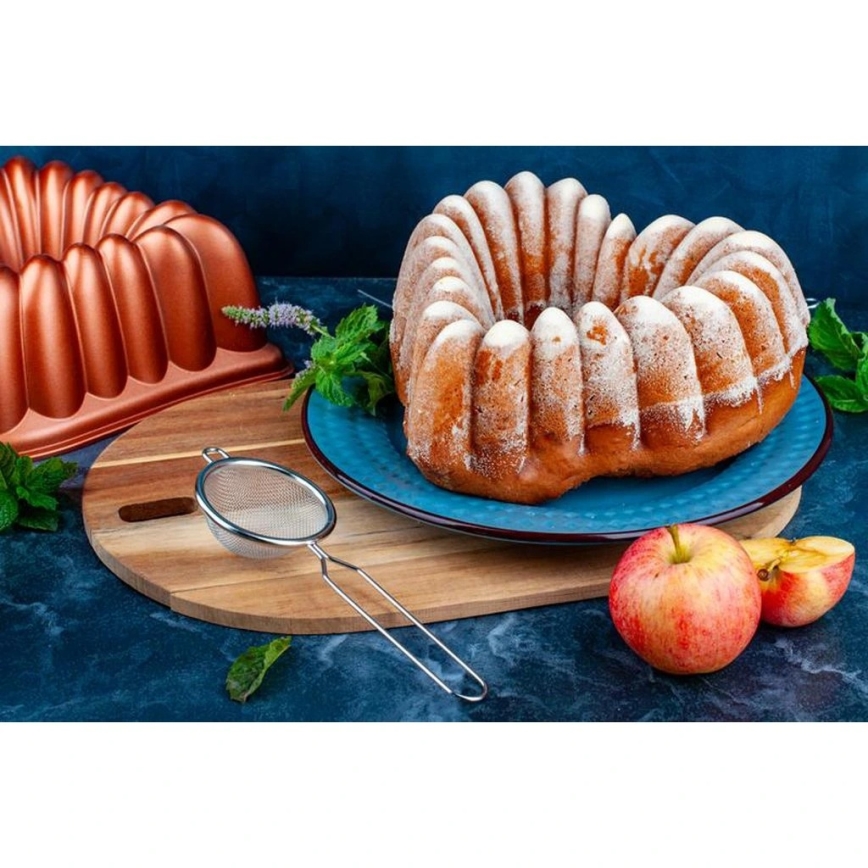 Bundt kūkas forma KITCHISIMO sirds/vara krāsā