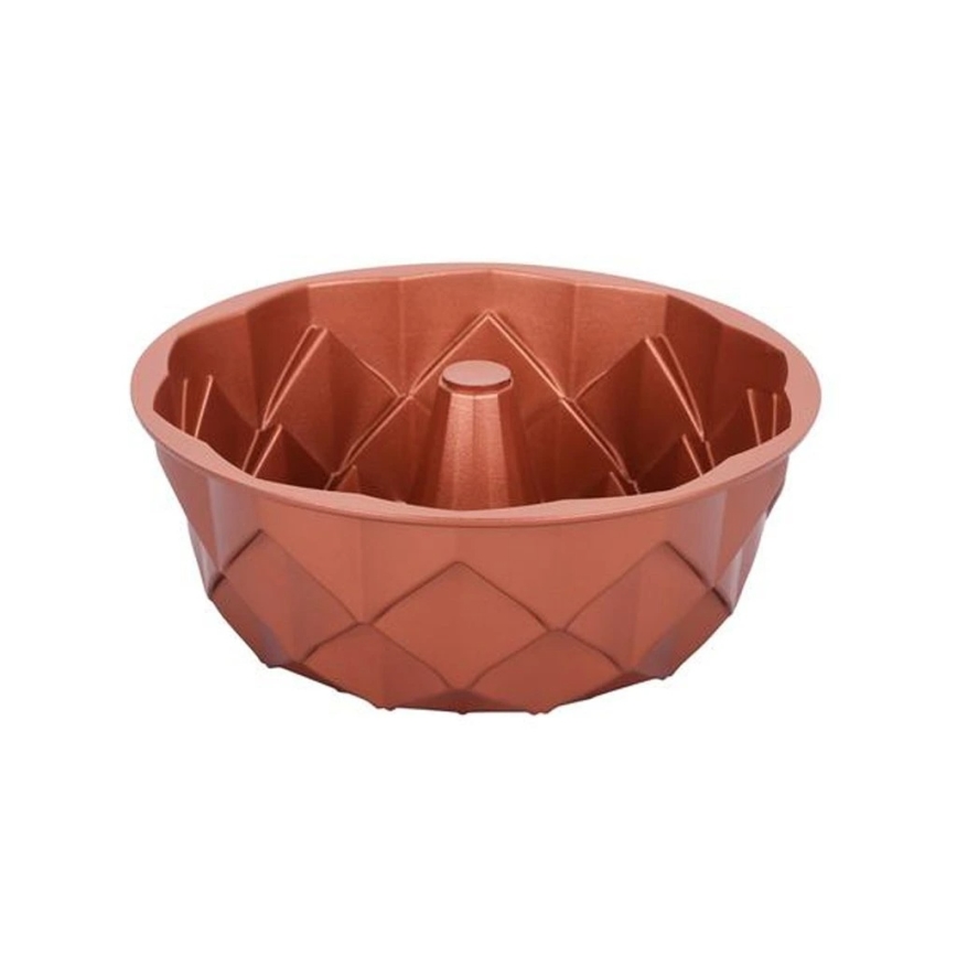 Bundtkūkas veidne KITCHISIMO 24 cm dimants/vara