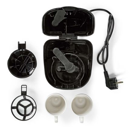Butler - divu tasīšu kafijas automāts 450W/230V melns