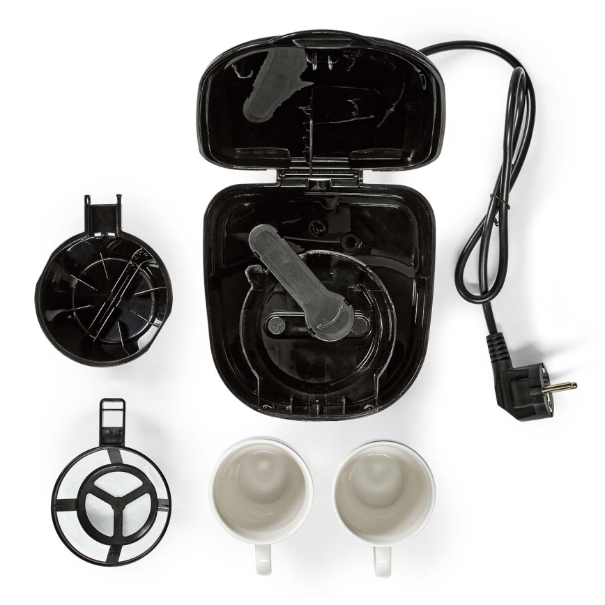 Butler - divu tasīšu kafijas automāts 450W/230V melns