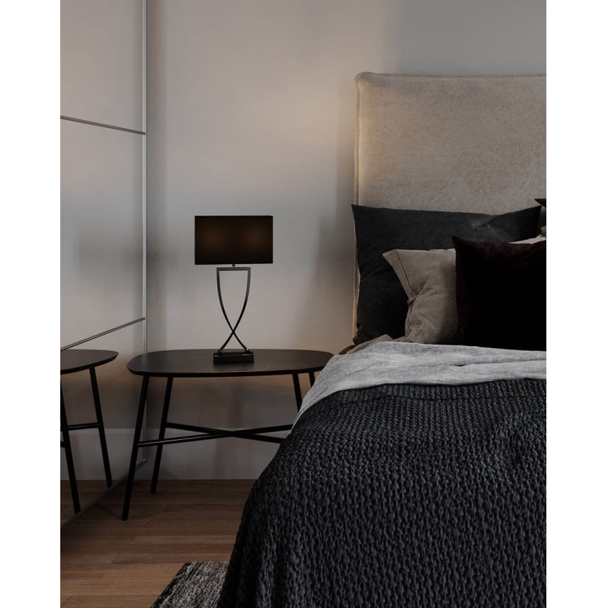 ByRydens - Galda lampa OMEGA 1xE27/5W/230V melna