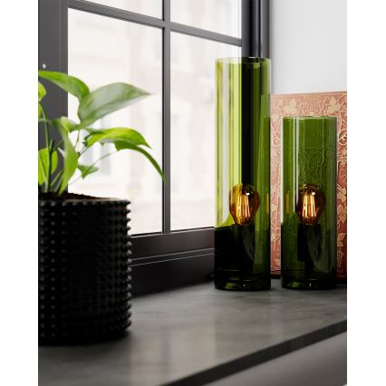 ByRydens - Galda lampa FLAKE 1xE27/8W/230V zaļa