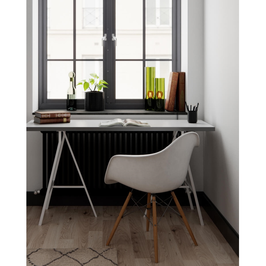 ByRydens - Galda lampa FLAKE 1xE27/8W/230V zaļa