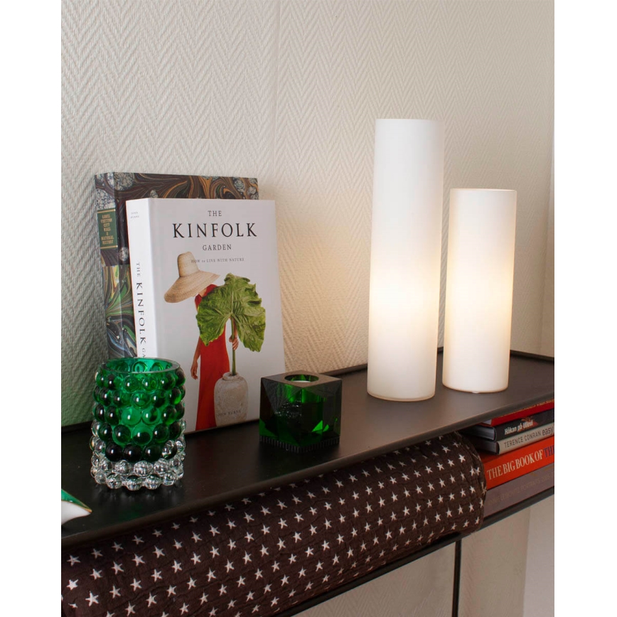 ByRydens - Galda lampa FLAKE 1xE27/8W/230V balta