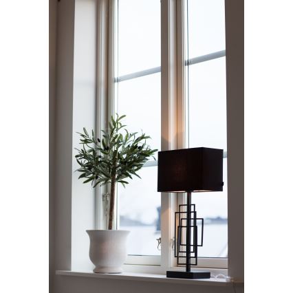 ByRydens - Galda lampa PARAGON 1xE27/5W/230V melna