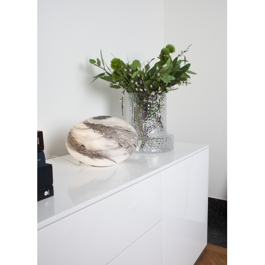 ByRydens - galda lampa MIRA 1xE14/5W/230V pelēka