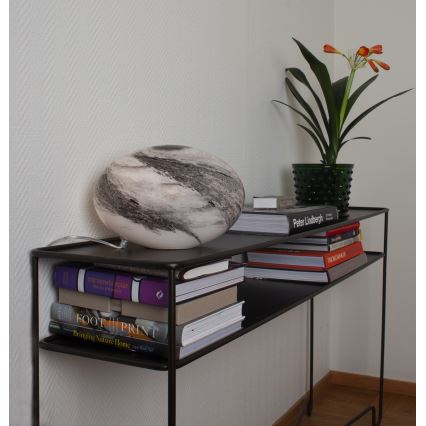 ByRydens - galda lampa MIRA 1xE14/5W/230V pelēka