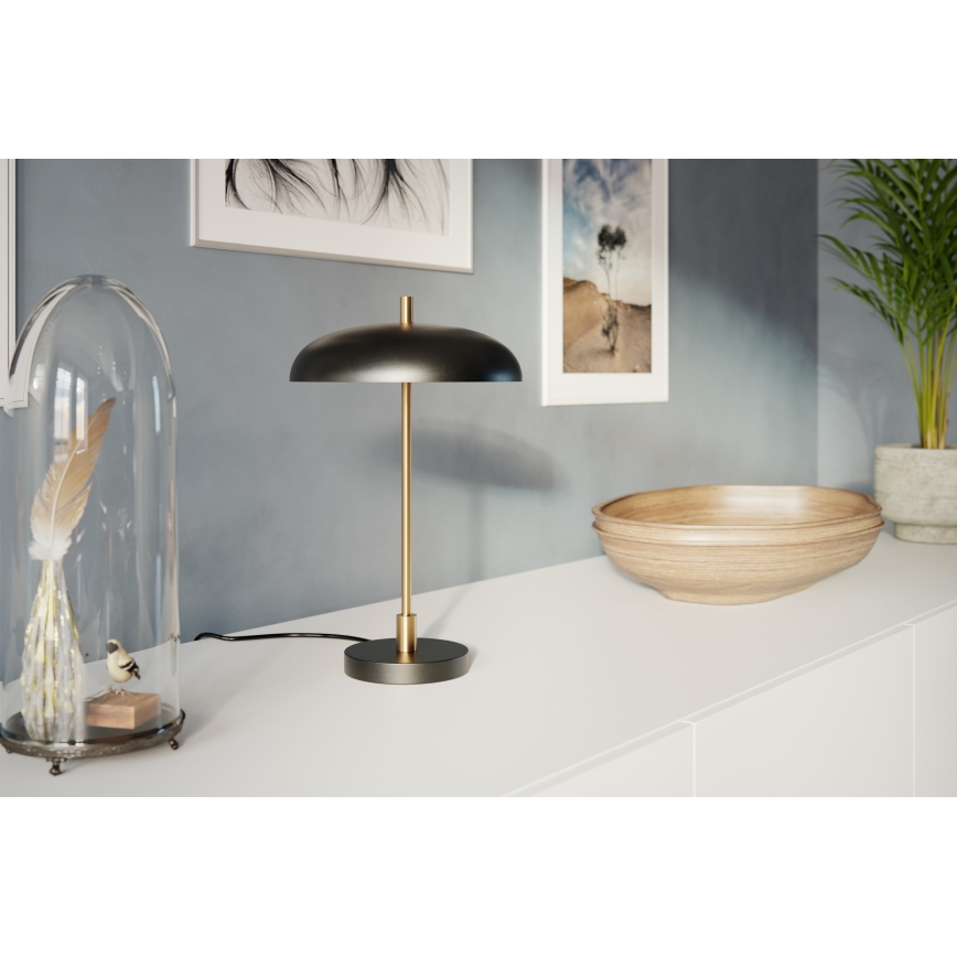 ByRydens - Galda lampa SHELBY 3xG9/5W/230V melna/zelta