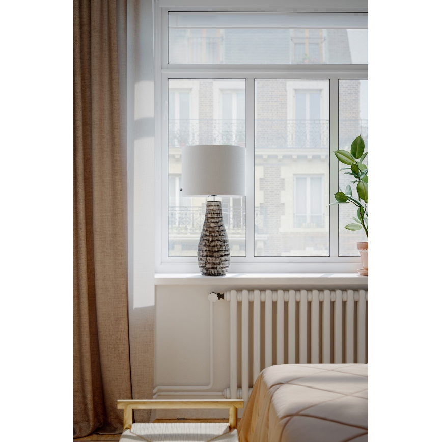 ByRydens - galda lampa BARTHA 1xE27/8W/230V bēša