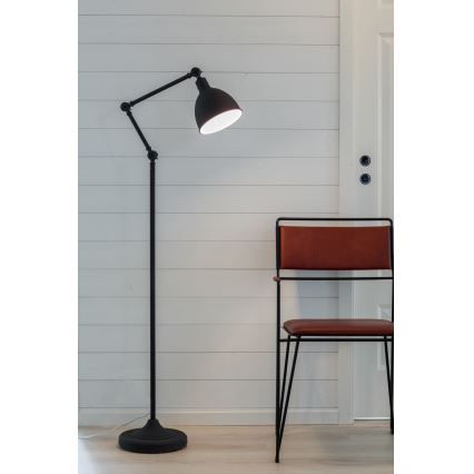 ByRydens - Grīdas stāvlampa BAZĀRS 1xE27/5W/230V melna