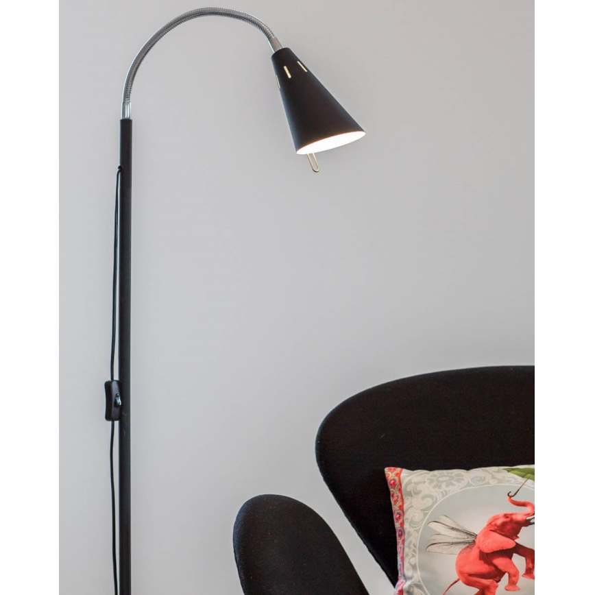 ByRydens - Grīdas lampa BEST 1xE14/5W/230V melna