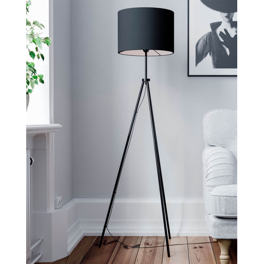 ByRydens - stāvlampa RINA, 1xE27/5W/230V, melna