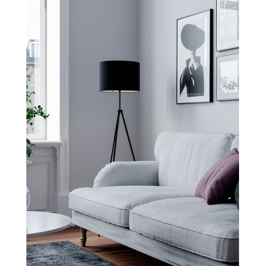 ByRydens - stāvlampa RINA, 1xE27/5W/230V, melna