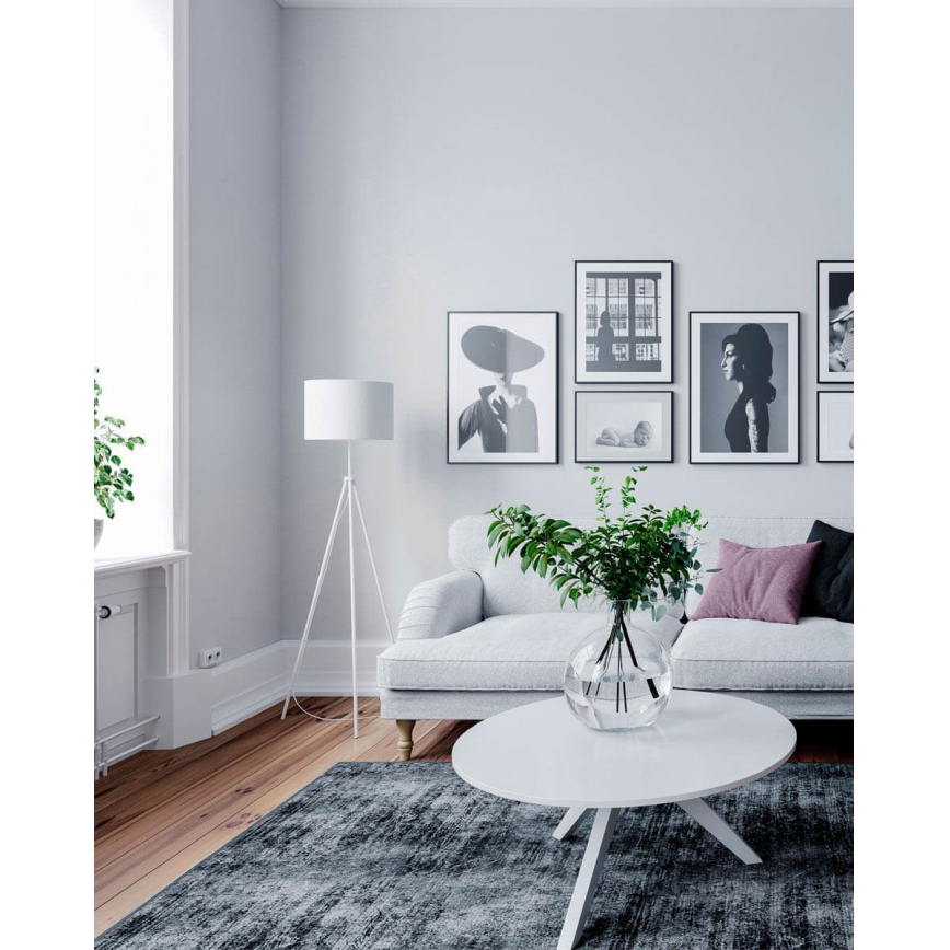 ByRydens - Grīdas lampa RINA 1xE27/5W/230V balta