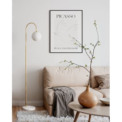 ByRydens - Grīdas lampa BELLAGIO 1xE27/8W/230V