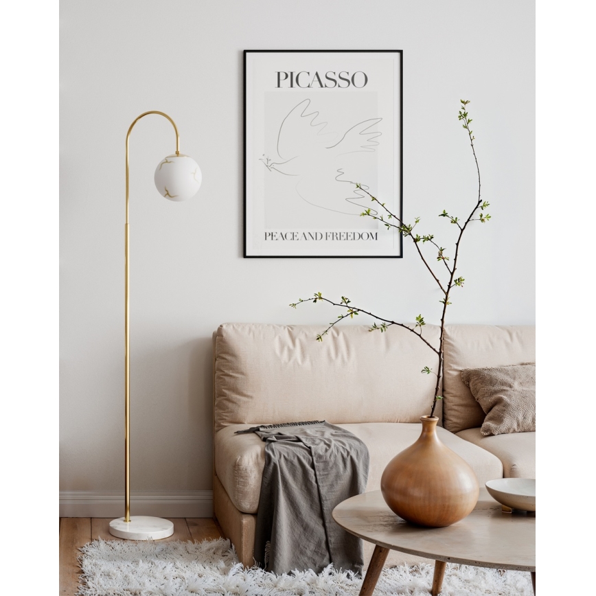 ByRydens - Grīdas lampa BELLAGIO 1xE27/8W/230V