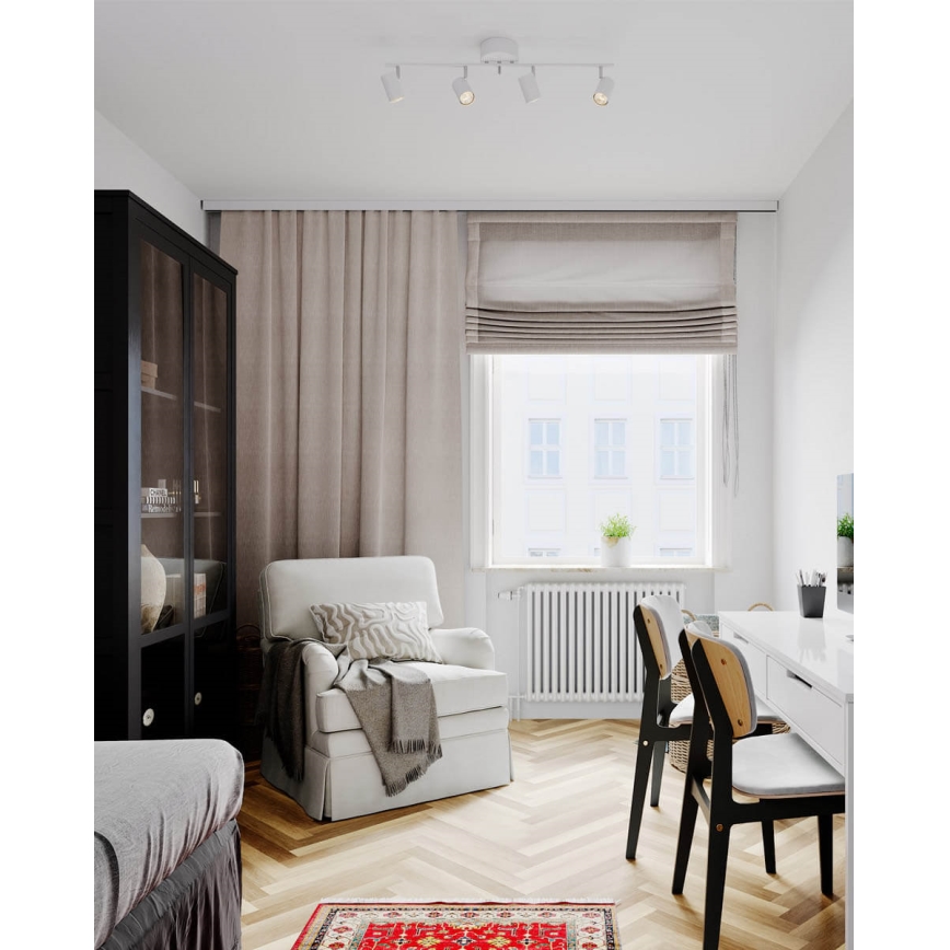 ByRydens - Starmetis CORRECT 4xGU10/7W/230V balta