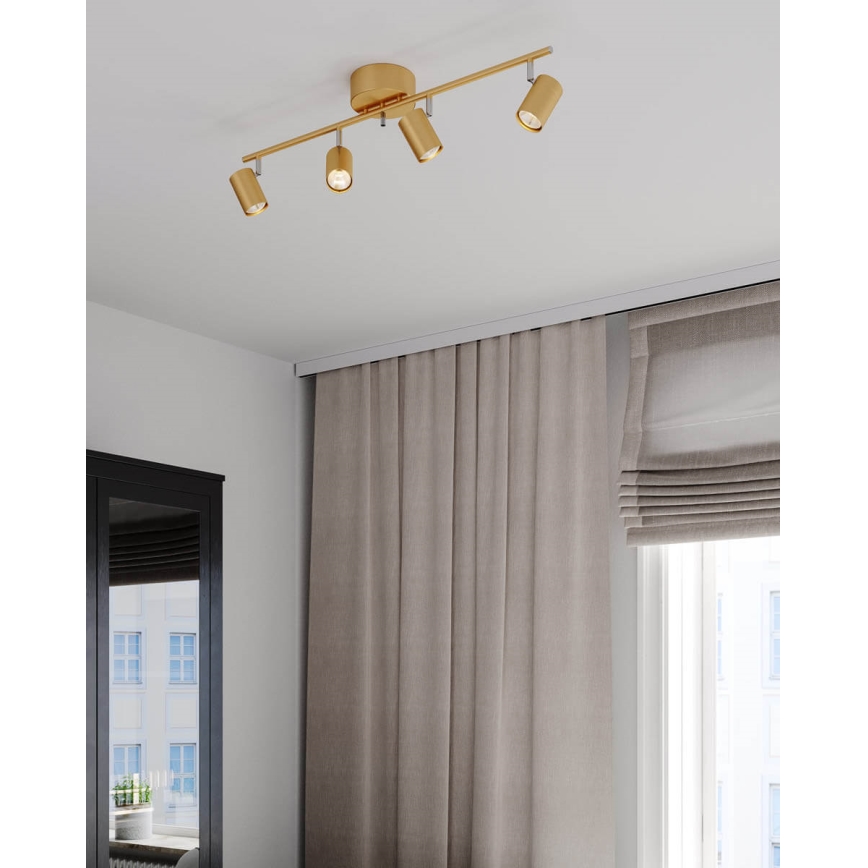 ByRydens - Starmetis CORRECT 4xGU10/7W/230V zelta
