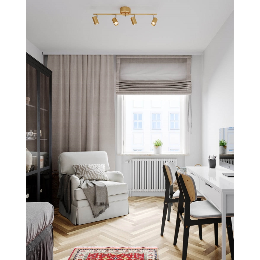 ByRydens - Starmetis CORRECT 4xGU10/7W/230V zelta