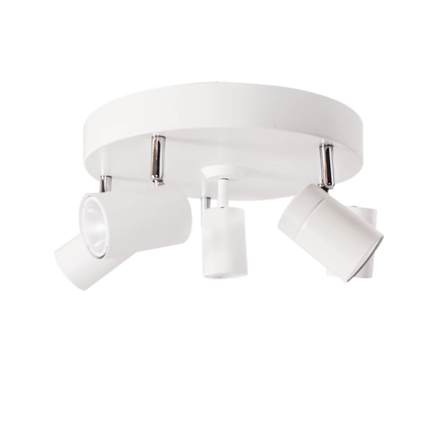 ByRydens - CORRECT virziena gaismeklis 5xGU10/7W/230V balts Ø 30 cm