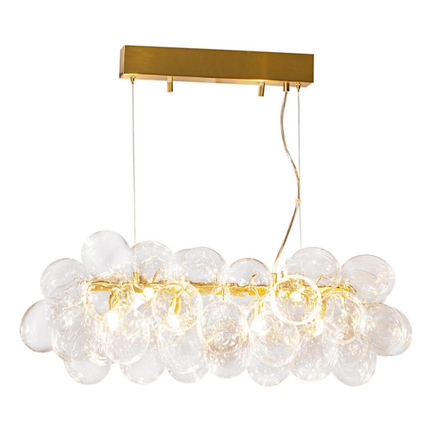 ByRydens - Lustra uz vada GROSS BAR 8xG9/8W/230V caurspīdīga