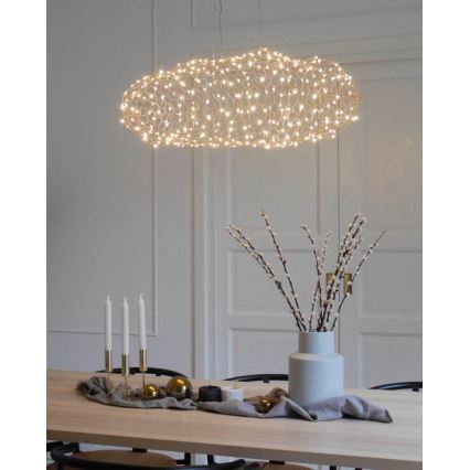 ByRydens - LED Lustra ar auklu HAYDEN LED/15W/230V zelta