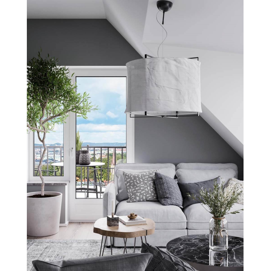 ByRydens - Pakaramā lampa uz troses SOFTY 1xE27/5W/230V