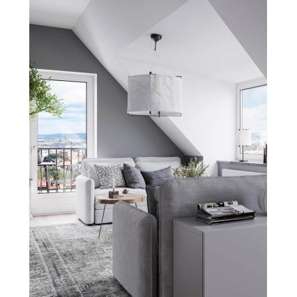 ByRydens - Pakaramā lampa uz troses SOFTY 1xE27/5W/230V