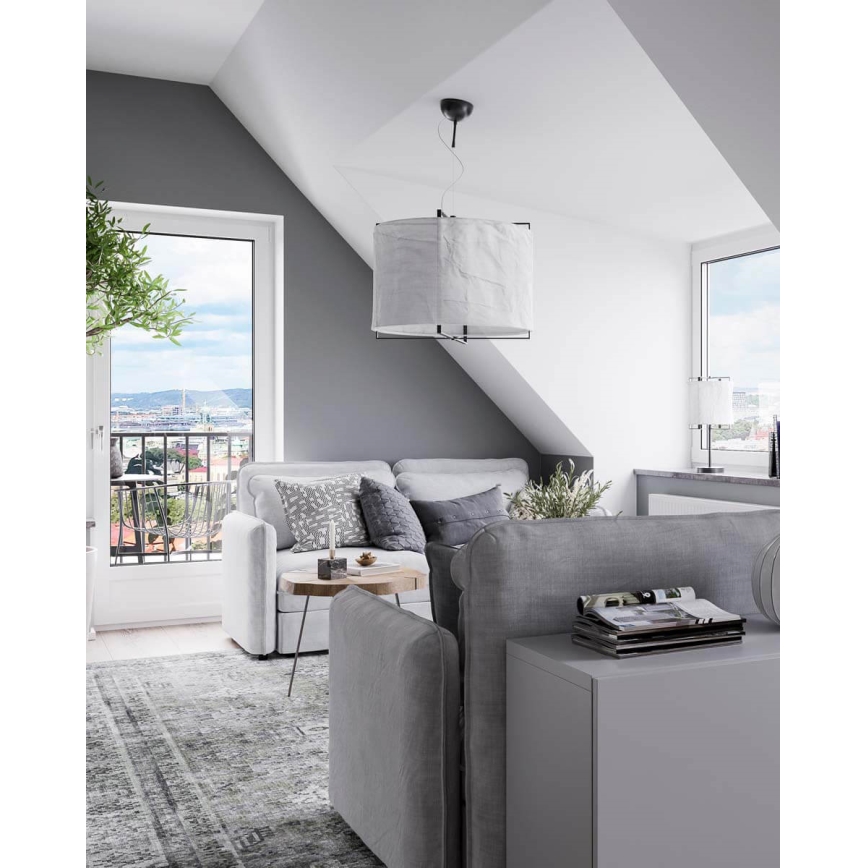 ByRydens - Pakaramā lampa uz troses SOFTY 1xE27/5W/230V