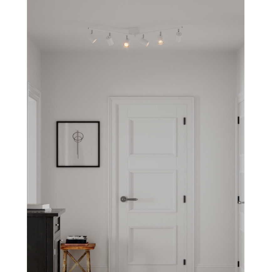 ByRydens - Starmetis CORRECT 6xGU10/7W/230V balta