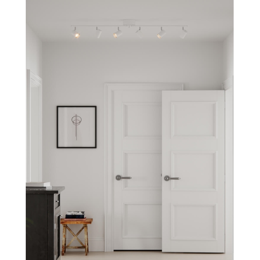 ByRydens - Starmetis CORRECT 6xGU10/7W/230V balta