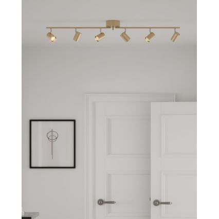 ByRydens - Starmetis CORRECT 6xGU10/7W/230V zelta