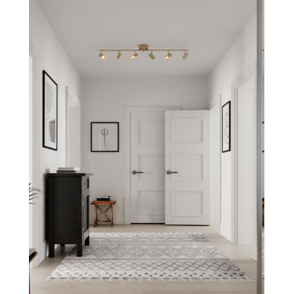 ByRydens - Starmetis CORRECT 6xGU10/7W/230V zelta