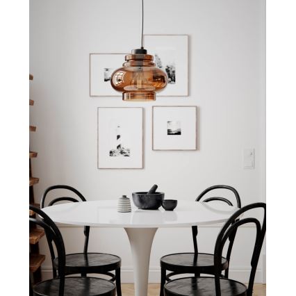 ByRydens - Karājoša lampa ar vadu DOLORES 1xE27/5W/230V