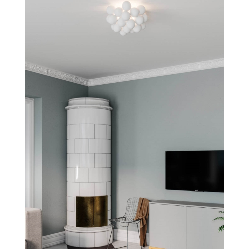 ByRydens - Griestu lampa GROSS 6xG9/5W/230V balta d. 50 cm
