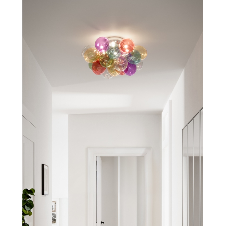 ByRydens - Griestu lampa GROSS 6xG9/5W/230V daudzkrāsaina Ø 50 cm