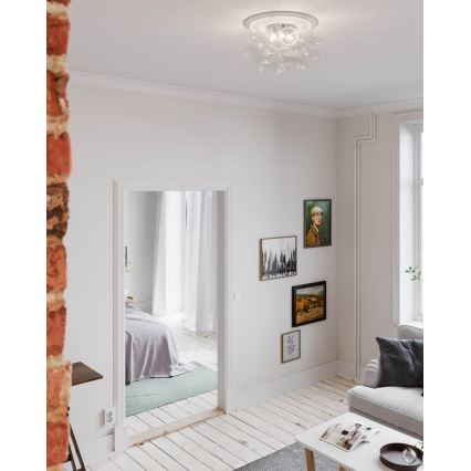 ByRydens - Griestu lampa GROSS 6xG9/5W/230V caurspīdīga d. 50 cm