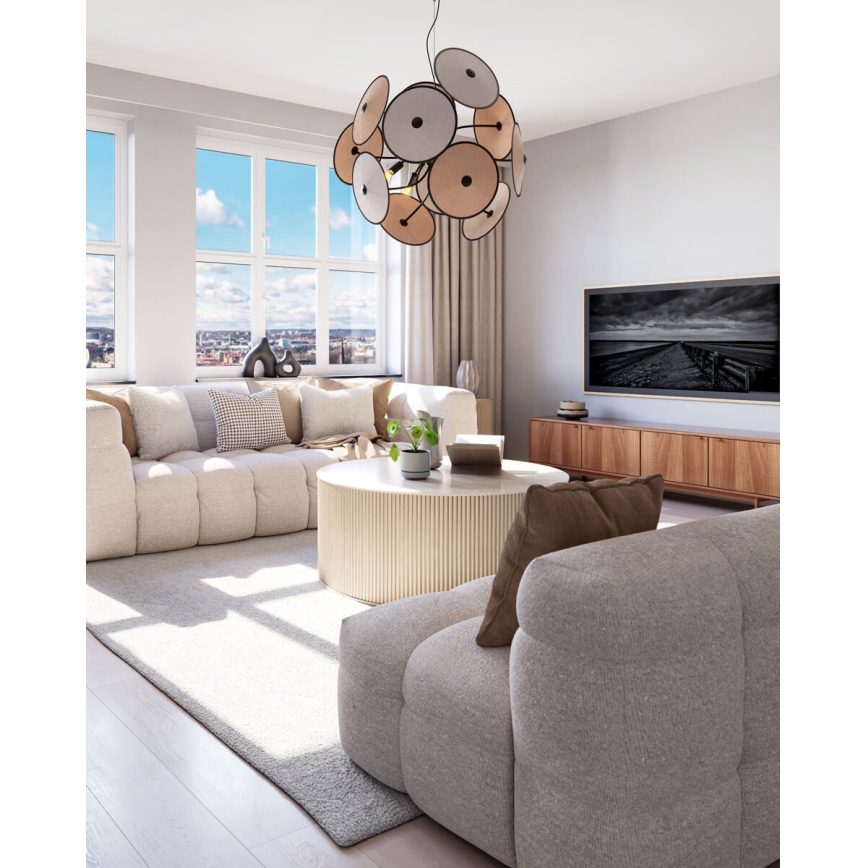 ByRydens - Pakaramā lustra CAPPELLO 4xE14/5W/230V