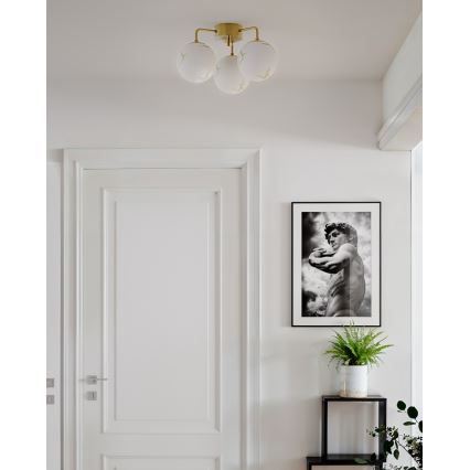 ByRydens - pie griestiem piestiprināma lustra BELLAGIO 3xE27/8W/230V