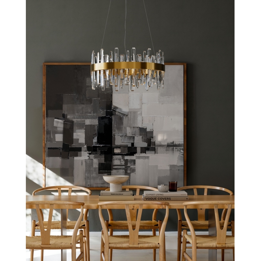 ByRydens - TRIUMPH LED lustra uz troses LED/45W/230V