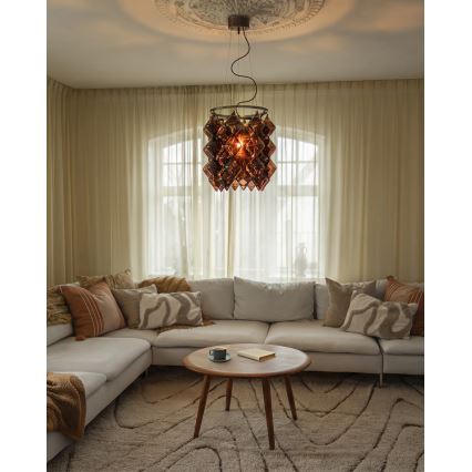 ByRydens - Pakaramā lampa uz kabeļa GEMMA 1xE27/5W/230V