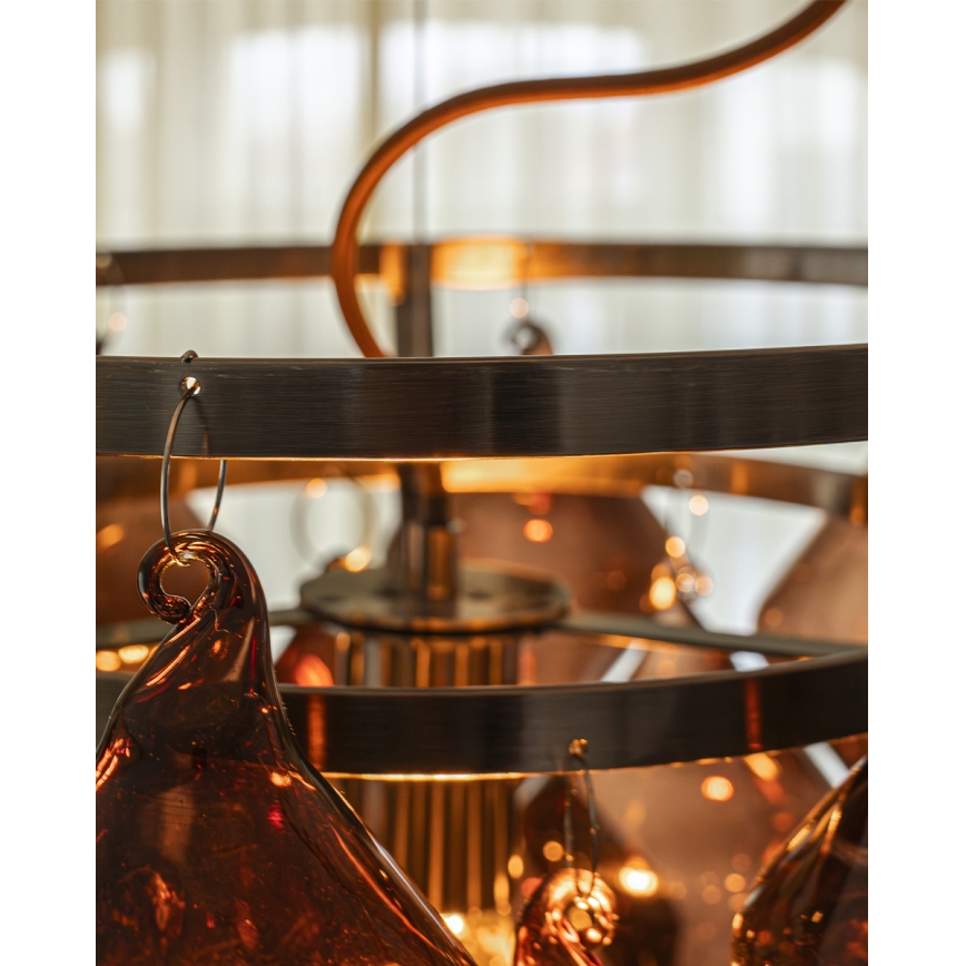 ByRydens - Pakaramā lampa uz kabeļa GEMMA 1xE27/5W/230V