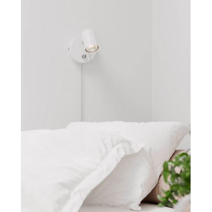 ByRydens - Aptumšojams sienas starmetis CORRECT 1xGU10/7W/230V balta