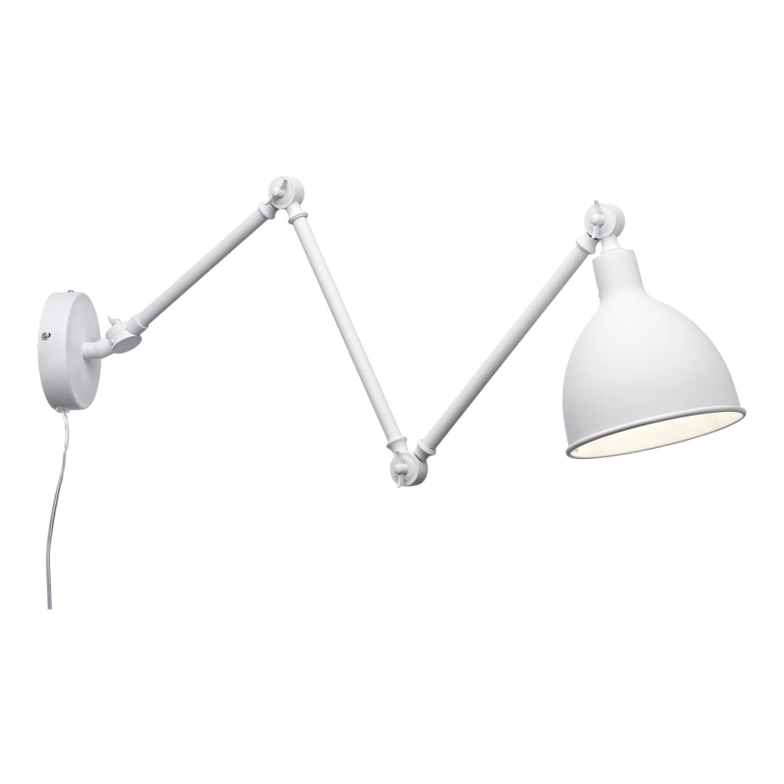 ByRydens - Aptumšojama sienas lampa BAZĀRS 1xE27/5W/230V balta