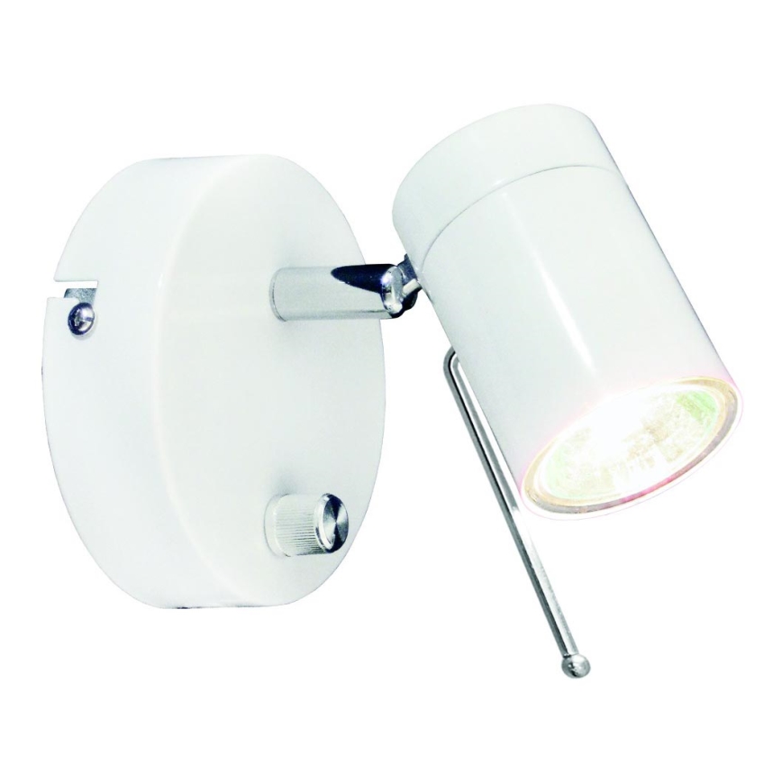 ByRydens - Aptumšojams sienas starmetis CORRECT 1xGU10/7W/230V balta