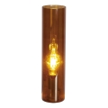 ByRydens - Galda lampa FLAKE 1xE27/5W/230V brūna/dūmota