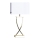 ByRydens - Galda lampa OMEGA 1xE27/5W/230V balta/zelta