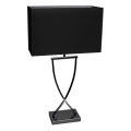 ByRydens - Galda lampa OMEGA 1xE27/5W/230V melna